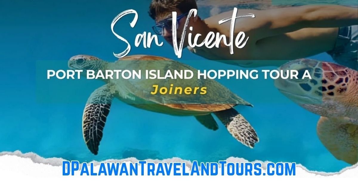 Island Hopping Tour A Joiners Long Beach San Vicente Palawan Philippines