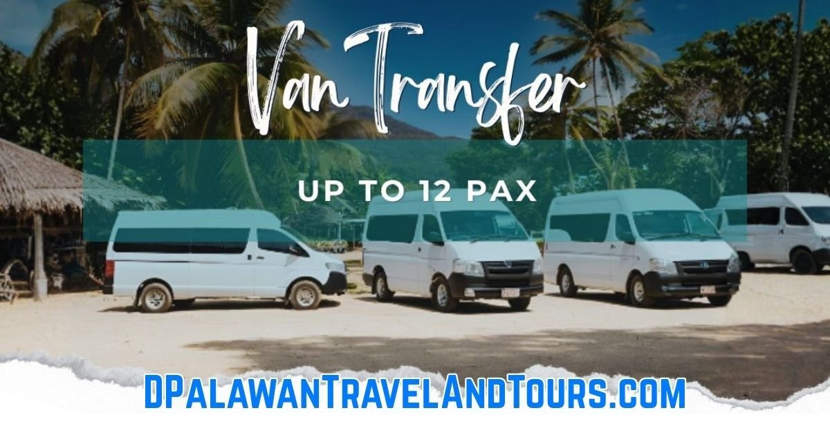 Van Transfer San Vicente Puerto Princesa El Nido Port Barton