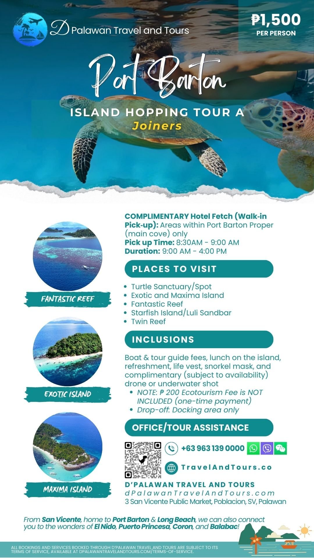 San Vicente Port Barton Island Hopping Tour A Joiners Palawan Philippines