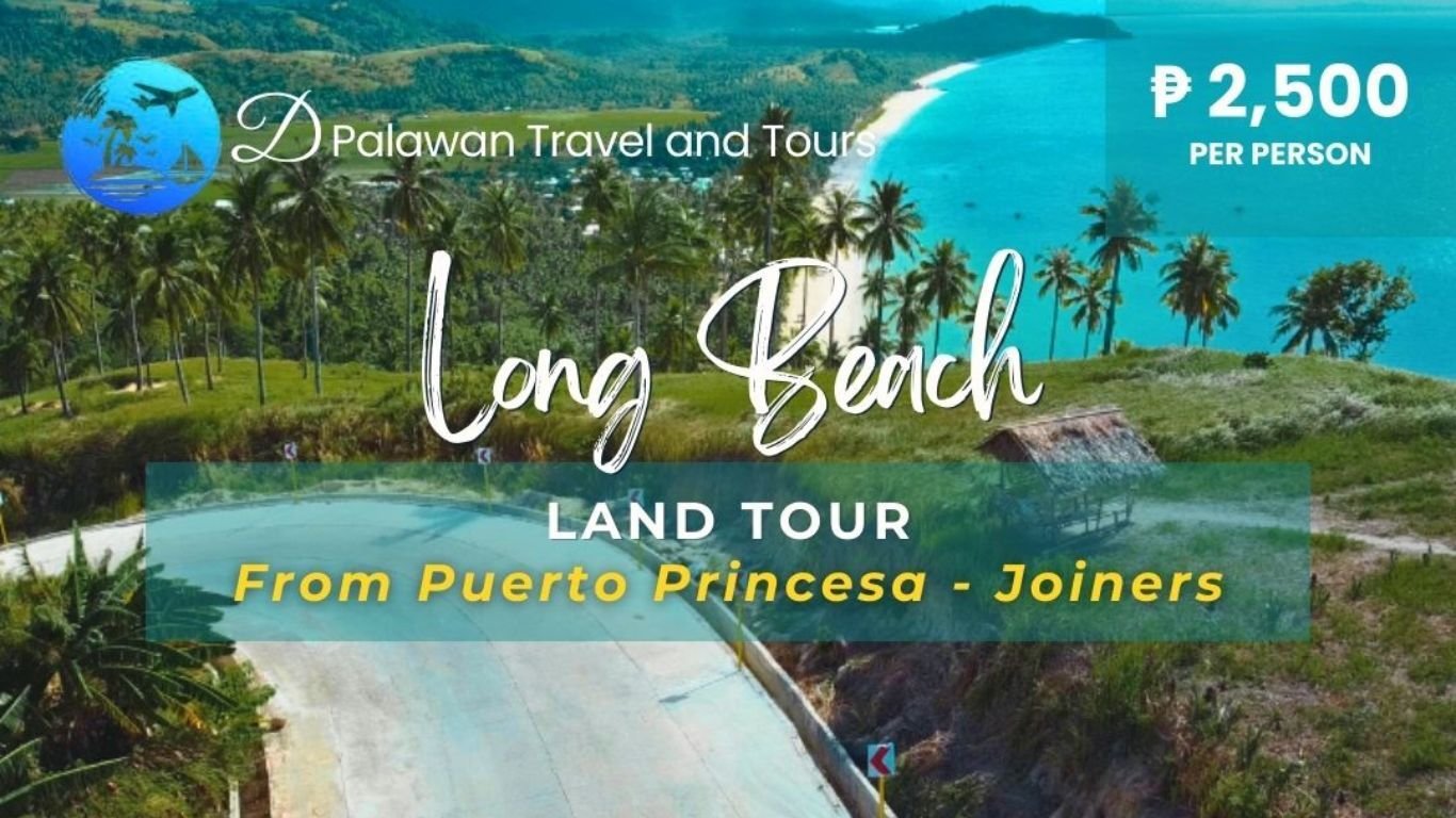 Long Beach Day Tour from Puerto Princesa Land Tour Palawan Packages