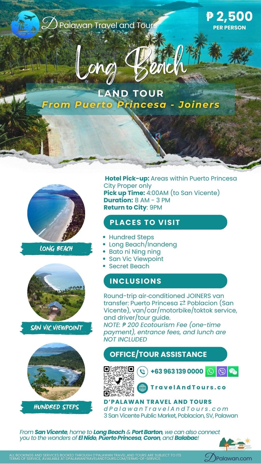 Long Beach from Puerto Princesa Day Tour