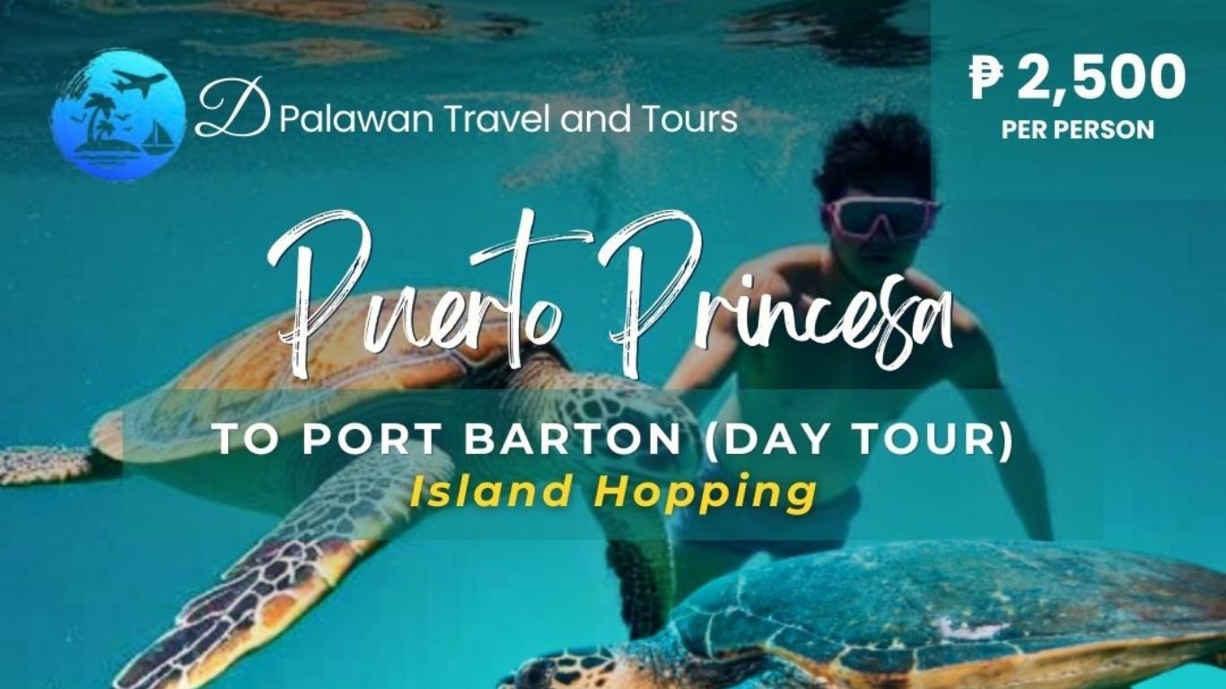 Port Barton Day Tour from Puerto Princesa Island Hopping Palawan Packages