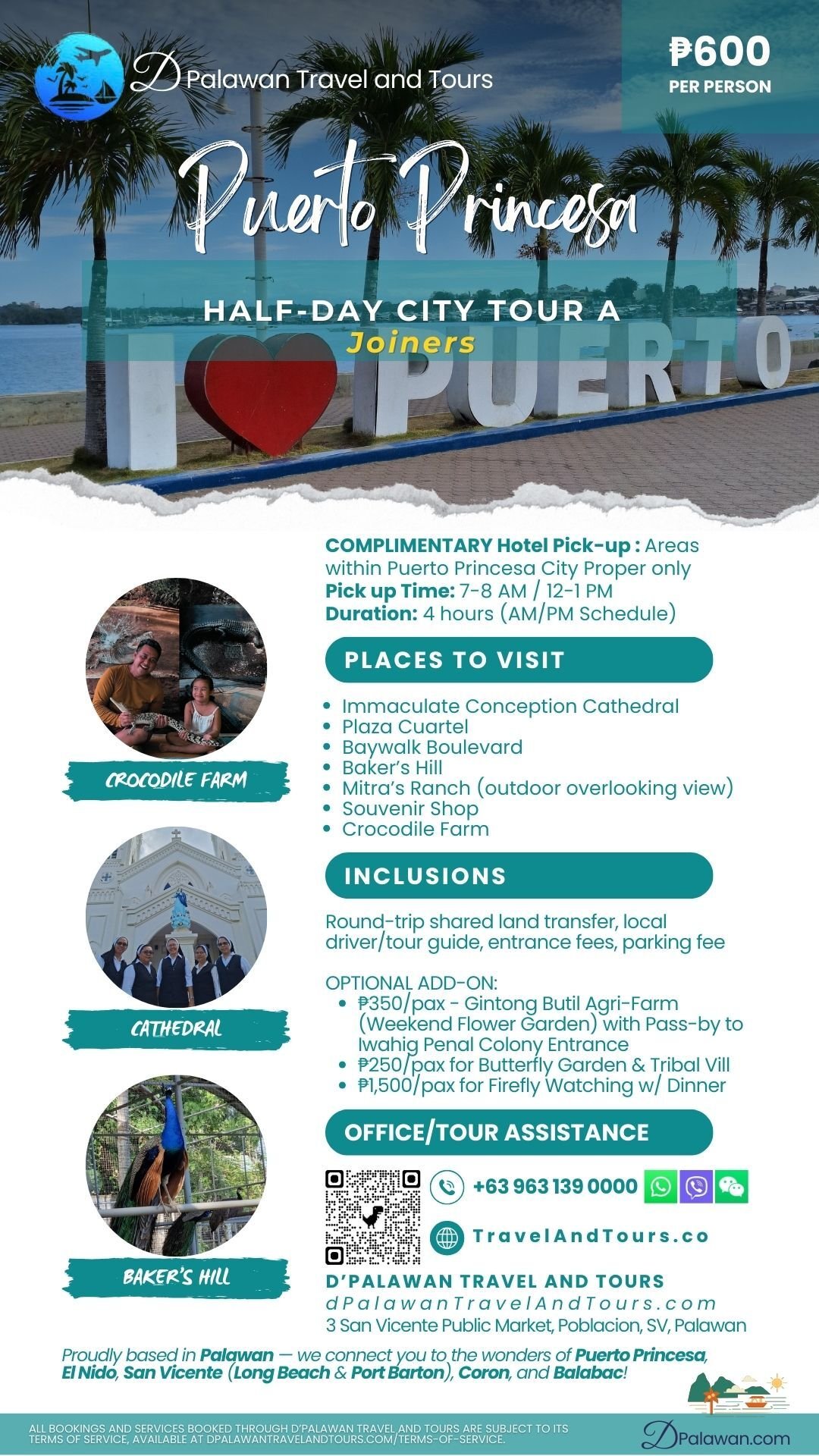 Puerto Princesa City Tour A