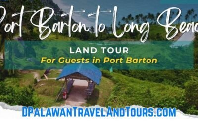 Port Barton to Long Beach Land Tour
