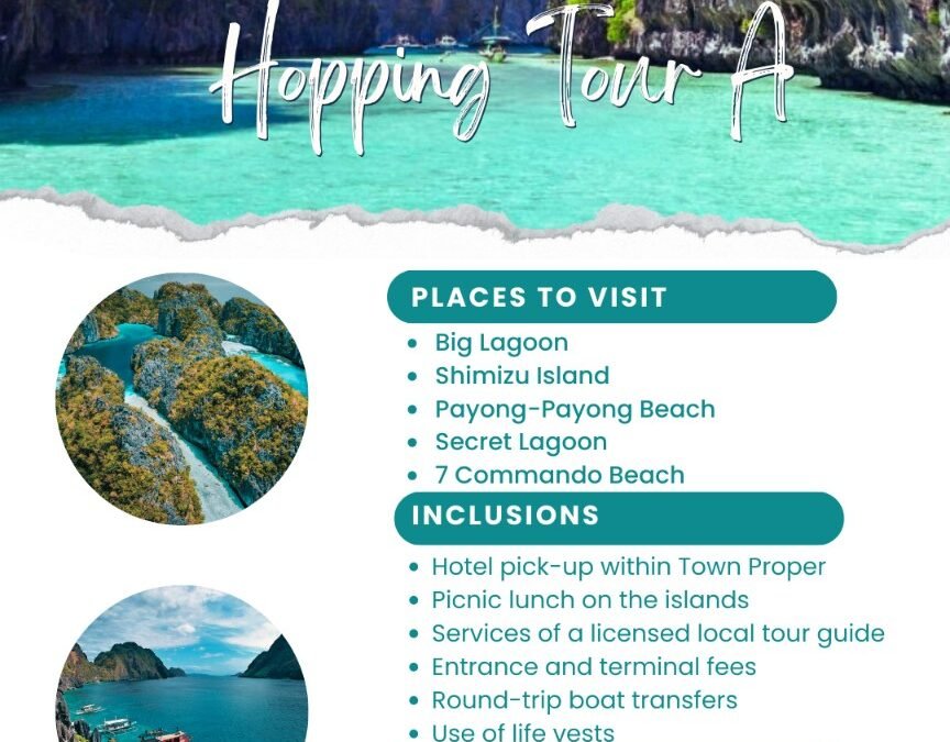 El Nido Island Hopping – Tour A
