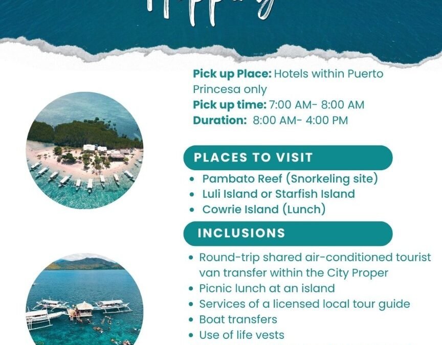 Honda Bay Island Hopping (Puerto Princesa)