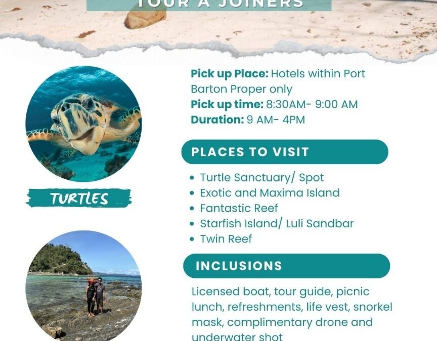 Port Barton Island Hopping Tour A (Joiners)