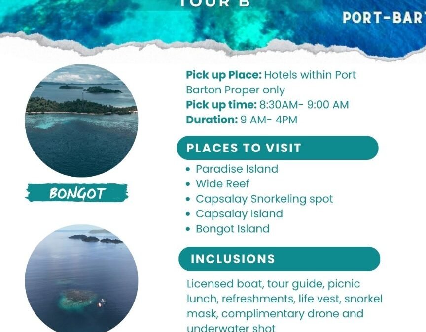 Port Barton Island Hopping Tour B (Private)