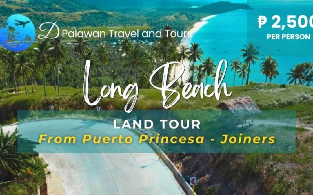 PP Long Beach Day Tour from Puerto Princesa – Long Beach & Overlooking Spots